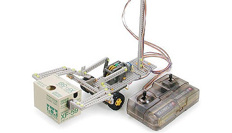 メカニックコース　ユニット3で使用する　リモコンロボット製作セット （タイヤタイプ）